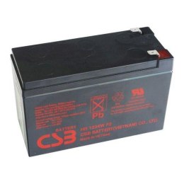 Akumulator żelowy CSB HR1234W F2 12V 9Ah CSB