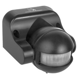 Czujnik ruchu PIR Maclean, na podczerwień, IP44, szary, zasięg 12m, max. obciążenie 800/1200W, MCE358 G Maclean