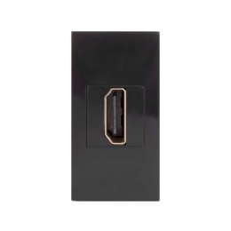 Gniazdo HDMI Maclean MCE720B pojedyncze, czarne Maclean