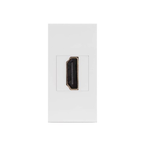 Gniazdo HDMI Maclean MCE720W pojedyncze, białe Maclean Gniazdo HDMI Maclean MCE720W pojedyncze, białe Maclean