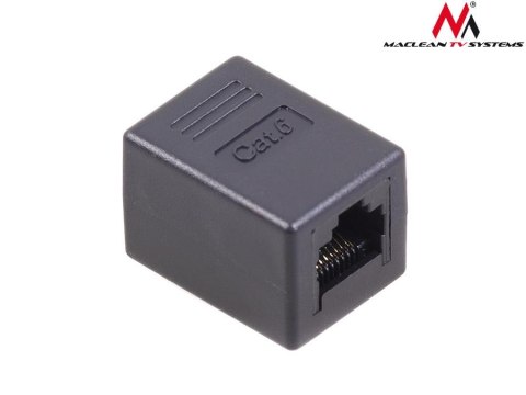 Łącznik RJ45 Maclean MCTV-811 Cat6 gniazdo-gniazdo, beczka Maclean Łącznik RJ45 Maclean MCTV-811 Cat6 gniazdo-gniazdo, beczka Maclean