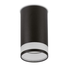 Oprawa natynkowa / tuba Maclean MCE361 B, punktowa, okrągła, aluminiowa, GU10, 55x105mm, czarna Maclean