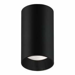 Oprawa natynkowa / tuba Maclean MCE458 B/B punktowa okrągła aluminiowa GU10 55x100mm czarna Maclean