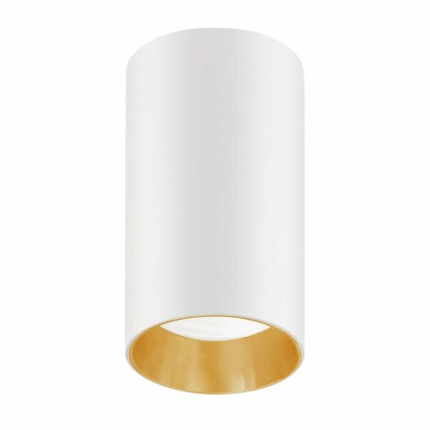 Oprawa natynkowa / tuba Maclean MCE458 W/G punktowa okrągła aluminiowa GU10 55x100mm biało-złota Maclean Oprawa natynkowa / tuba Maclean MCE458 W/G punktowa okrągła aluminiowa GU10 55x100mm biało-złota Maclean