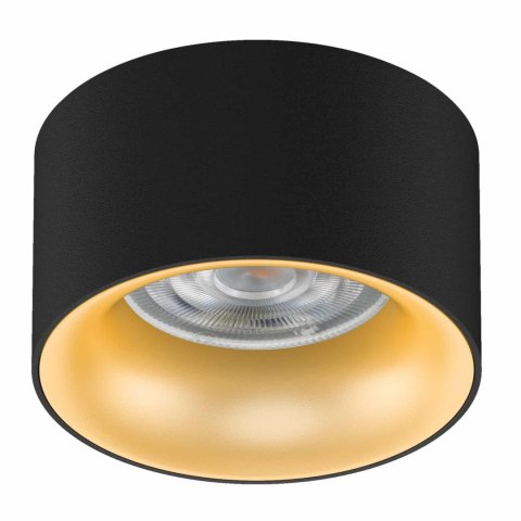 Oprawa podtynkowa / tuba Maclean MCE457 W/G punktowa okrągła aluminiowa GU5.3 70x40mm czarno- złota Maclean Oprawa podtynkowa / tuba Maclean MCE457 W/G punktowa okrągła aluminiowa GU5.3 70x40mm czarno- złota Maclean