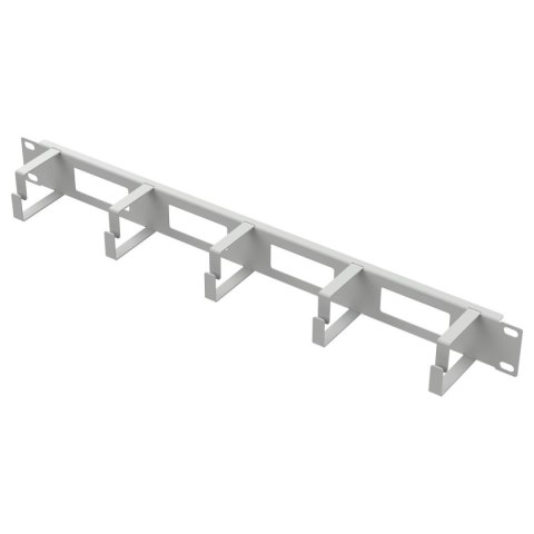 Organizer kabli z przepustami 19" 1U, szary Netrack NETRACK Organizer kabli z przepustami 19" 1U, szary Netrack NETRACK
