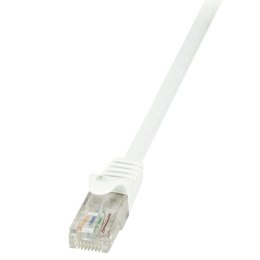 Patchcord LogiLink CP2011U CAT.6 U/UTP 0,25m, biały LogiLink