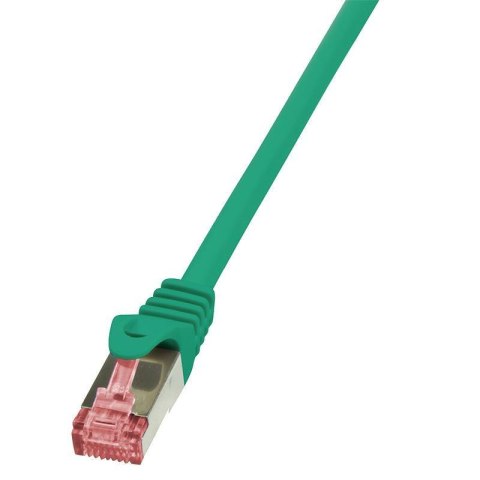 Patchcord LogiLink CQ2015S CAT.6 S/FTP 0,25m, zielony LogiLink Patchcord LogiLink CQ2015S CAT.6 S/FTP 0,25m, zielony LogiLink