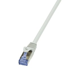 Patchcord LogiLink CQ4012S Cat.6A/7 600 MHz S/FTP PIMF 0,25m szary LogiLink