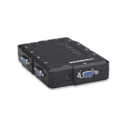 Przełącznik KVM Manhattan 4-portowy USB, Audio Manhattan