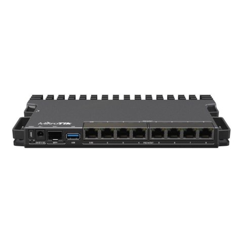 Router MikroTik RouterBord RTB-RB5009UPR+S+IN 7x1GbE 1x2,5GbE 1x10GbE SFP+ PoE Mikrotikls Router MikroTik RouterBord RTB-RB5009UPR+S+IN 7x1GbE 1x2,5GbE 1x10GbE SFP+ PoE Mikrotikls