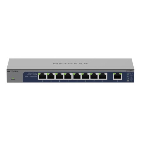Switch niezarządzalny Netgear GS108MX 8x1G 1x10G RJ-45 Netgear Switch niezarządzalny Netgear GS108MX 8x1G 1x10G RJ-45 Netgear
