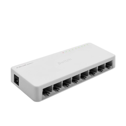 Switch niezarządzalny Qoltec przełącznik sieciowy 8 x port RJ45 | 1000Mbps | Fast Ethernet | LAN Qoltec Switch niezarządzalny Qoltec przełącznik sieciowy 8 x port RJ45 | 1000Mbps | Fast Ethernet | LAN Qoltec