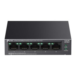 Switch niezarządzalny TP-Link LS105LP 5x100 4x PoE+ 41W TP-Link Systems Inc.