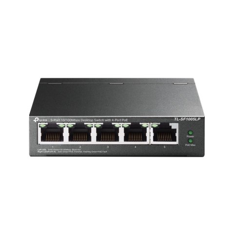 Switch niezarządzalny TP-Link TL-SF1005LP 5x10/100 (4xPoE) TP-Link Systems Inc. Switch niezarządzalny TP-Link TL-SF1005LP 5x10/100 (4xPoE) TP-Link Systems Inc.