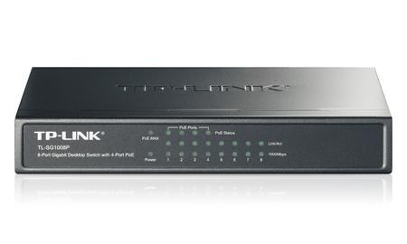 Switch niezarządzalny TP-Link TL-SG1008P 8x10/100/1000 PoE TP-Link Systems Inc. Switch niezarządzalny TP-Link TL-SG1008P 8x10/100/1000 PoE TP-Link Systems Inc.