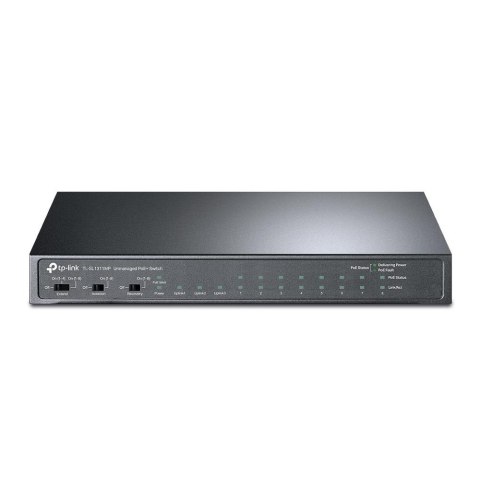 Switch niezarządzalny TP-Link TL-SL1311MP 8x10/100Mb PoE+, 2x10/100/1000Mb, 1x1Gb SFP TP-Link Systems Inc. Switch niezarządzalny TP-Link TL-SL1311MP 8x10/100Mb PoE+, 2x10/100/1000Mb, 1x1Gb SFP TP-Link Systems Inc.