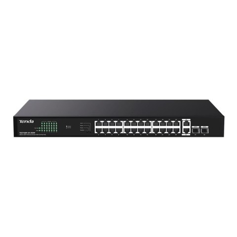 Switch niezarządzalny Tenda TEG1128P-24-250W 26x1GbE 2xSFP PoE Tenda Switch niezarządzalny Tenda TEG1128P-24-250W 26x1GbE 2xSFP PoE Tenda