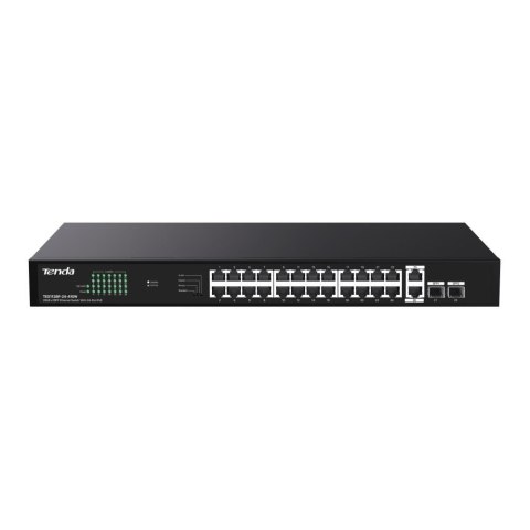 Switch niezarządzalny Tenda TEG1128P-24-410W 26x1GbE 2xSFP PoE Tenda Switch niezarządzalny Tenda TEG1128P-24-410W 26x1GbE 2xSFP PoE Tenda