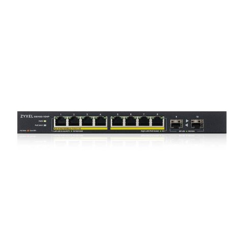 Switch niezarzadzalny Zyxel GS1100-10HP v2 8x100/1000Mbps 2xSFP PoE ZYXEL Switch niezarzadzalny Zyxel GS1100-10HP v2 8x100/1000Mbps 2xSFP PoE ZYXEL
