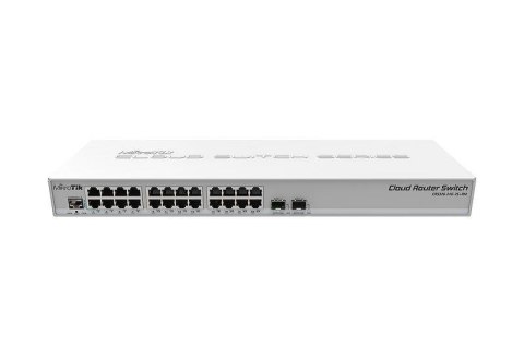 Switch zarządzalny MikroTik CRS326-24G-2S+RM 24 x10/100/1000 2 x 10000 SFP+ Mikrotikls