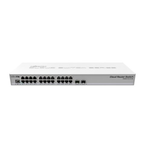 Switch zarządzalny MikroTik CRS328-24P-4S+RM 24x10/100/1000 RJ-45 PoE, 4x10000 SFP+ Mikrotikls