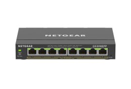 Switch zarządzalny Netgear GS308EPP SOHO Plus 8x1G PoE+ 123W Netgear