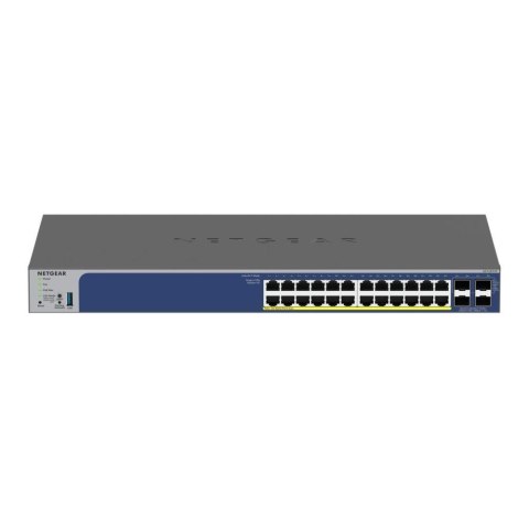 Switch zarządzalny Netgear GS728TXP-300EUS 24x1GbE 4xSFP+ PoE+ 190W Netgear Switch zarządzalny Netgear GS728TXP-300EUS 24x1GbE 4xSFP+ PoE+ 190W Netgear