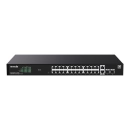 Switch zarządzalny Tenda TEG2228P-24-410W 26x1GbE + 2SFP PoE 410W Tenda