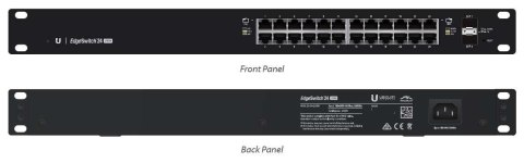 Switch zarządzalny UBIQUITI EdgeSwitch 24x100/1000 2xSFP PoE+ 250W Ubiquiti Networks Inc Switch zarządzalny UBIQUITI EdgeSwitch 24x100/1000 2xSFP PoE+ 250W Ubiquiti Networks Inc
