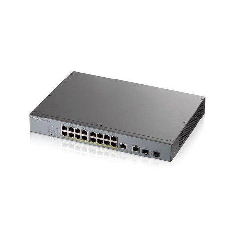 Switch zarządzalny Zyxel GS1350-18HP 16x10/100/1000 2xSFP PoE RJ45 ZYXEL Switch zarządzalny Zyxel GS1350-18HP 16x10/100/1000 2xSFP PoE RJ45 ZYXEL