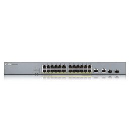 Switch zarządzalny Zyxel GS1350-26HP 24x10/100/1000 2xComboSFP PoE RJ45 ZYXEL