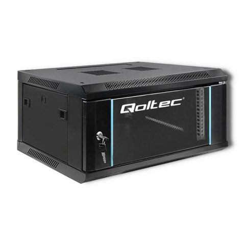 Szafa RACK Qoltec 19" | 4U | 450x600x280 | Czarna | Wisząca Qoltec Szafa RACK Qoltec 19" | 4U | 450x600x280 | Czarna | Wisząca Qoltec