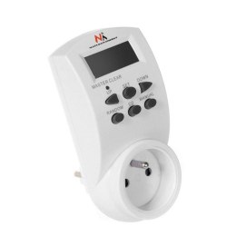 Timer cyfrowy Maclean MCE05 10 programów 3600W, czasomierz, programator cyfrowy max 156 programów Maclean