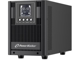 Zasilacz awaryjny UPS Power Walker On-Line 2000VA AT 4x FR Out, USB/RS-232, LCD, Tower, EPO Power Walker