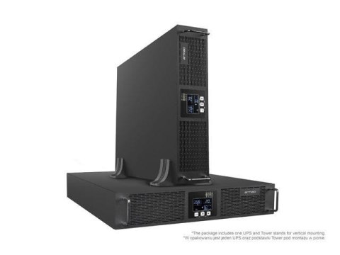 Zasilacz awaryjny UPS Rack Armac R/3000I/PF1 On-Line 3000VA 8X IEC C13 USB-B LCD metalowa obudowa ARMAC Zasilacz awaryjny UPS Rack Armac R/3000I/PF1 On-Line 3000VA 8X IEC C13 USB-B LCD metalowa obudowa ARMAC