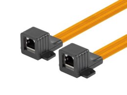 Adapter Lanberg złączka sieciowa przelotka okienna RJ45 kat.5E 17cm LANBERG