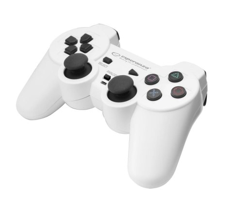 Gamepad PS3/PC USB Esperanza "Trooper" biało/czarny ESPERANZA