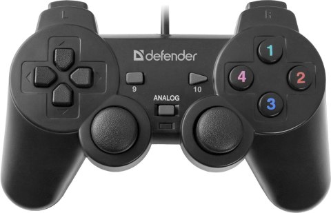 Gamepad przewodowy Defender OMEGA, efekt wibracji, USB Defender Gamepad przewodowy Defender OMEGA, efekt wibracji, USB Defender