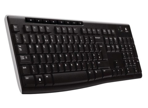 Klawiatura bezprzewodowa Logitech K270 czarna Logitech