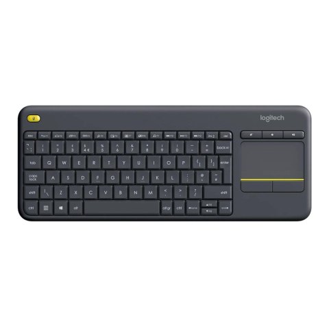 Klawiatura bezprzewodowa Logitech K400 Plus czarna Logitech