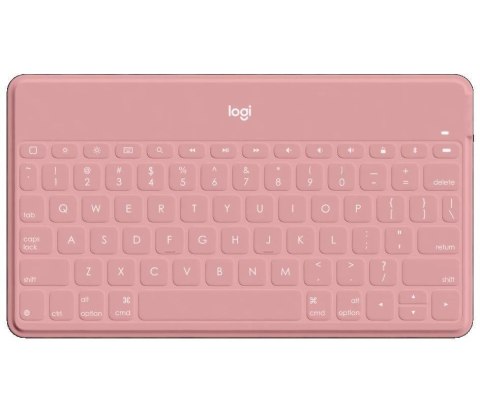 Klawiatura bezprzewodowa Logitech Keys-To-Go różowa Logitech Klawiatura bezprzewodowa Logitech Keys-To-Go różowa Logitech