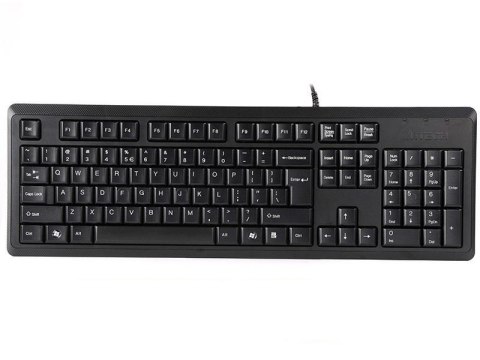 Klawiatura przewodowa A4Tech KR-92 USB czarna A4Tech Klawiatura przewodowa A4Tech KR-92 USB czarna A4Tech