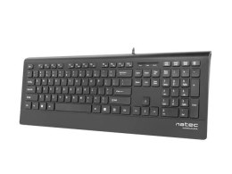 Klawiatura przewodowa Natec Barracuda USB czarna Natec