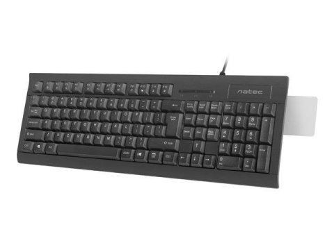 Klawiatura przewodowa Natec Moray z czytnikiem kart Smart ID Natec Klawiatura przewodowa Natec Moray z czytnikiem kart Smart ID Natec