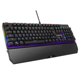 Klawiatura przewodowa Rampage KB-R86 gamingowa mechaniczna UMBRA Blue Switch czarna Rampage