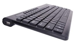 Klawiatura przewodowa Rebeltec PORTAL USB czarna Rebeltec