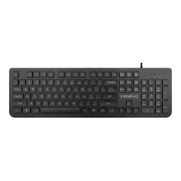 Klawiatura przewodowa Rebeltec SPIRO USB czarna Rebeltec