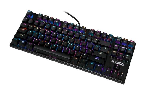 Klawiatura przewodowa iBOX Aurora K-2R Gaming, mechaniczna, RGB IBOX Klawiatura przewodowa iBOX Aurora K-2R Gaming, mechaniczna, RGB IBOX