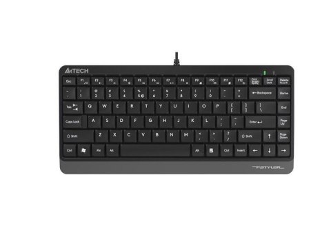 Klawiatura przewodowa mini A4Tech FSTYLER FK11 Grey A4Tech Klawiatura przewodowa mini A4Tech FSTYLER FK11 Grey A4Tech
